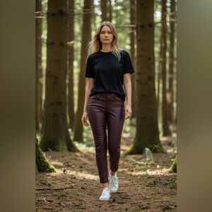 Edgely Color Coated slim straight Jeans